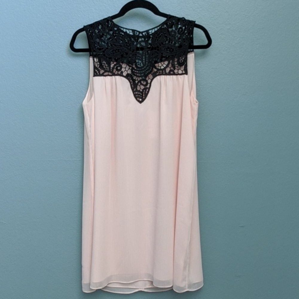Brand New Pink and Black Dress